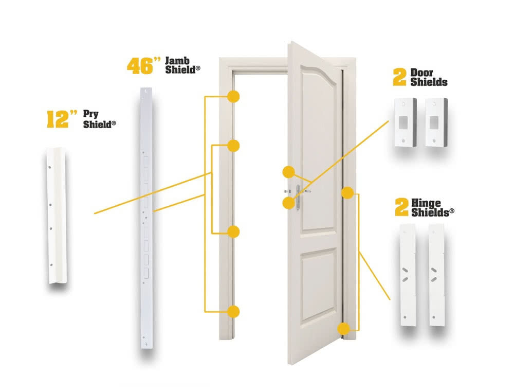Door Armor MAX Single Door Security Kit