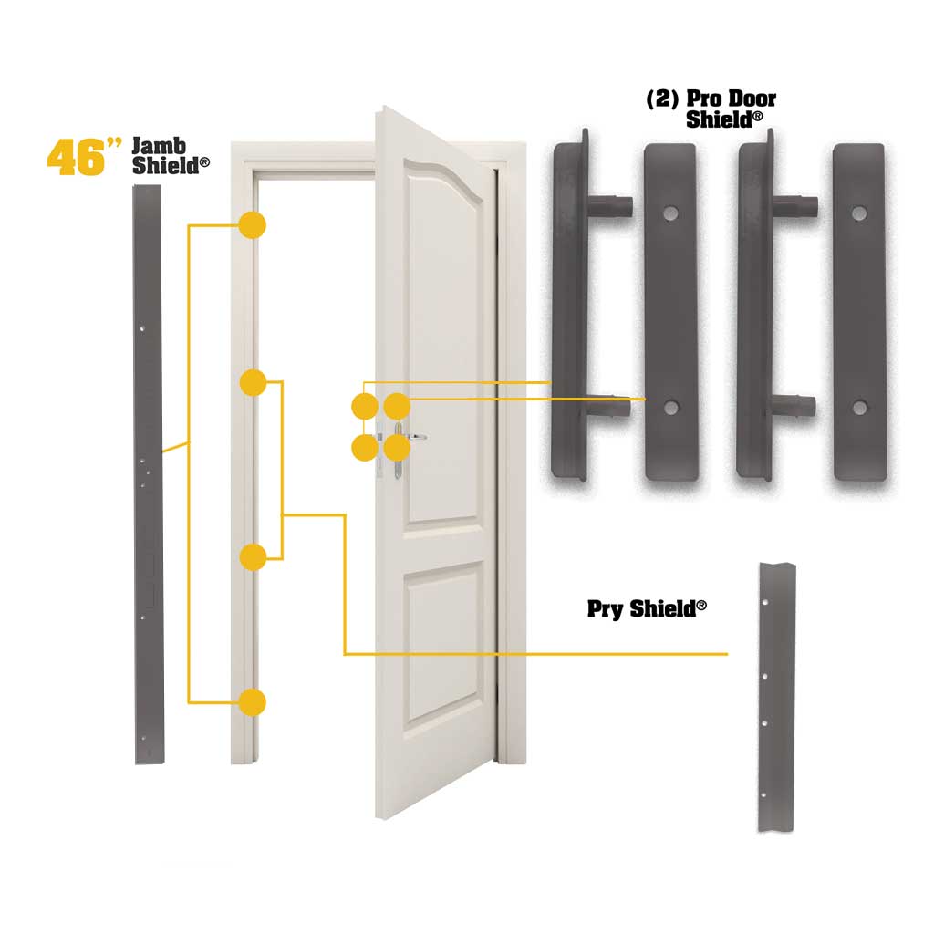Door Armor PRO MINI Single Door Security Kit